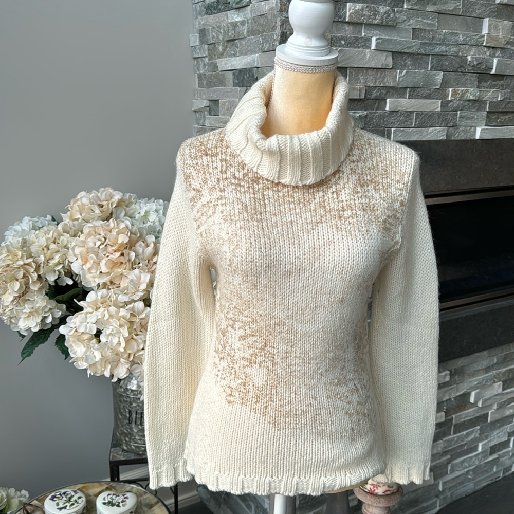 Vento Vivo Women’s Wool Sweater. Size L. Made in Italy
